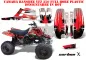 Preview: Carbon-X Rot für Yamaha Banshee YFZ 350 Full Bore