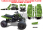 Preview: Reaper Grün für Yamaha Banshee YFZ 350 Full Bore
