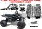 Preview: Reaper Silber für Yamaha Banshee YFZ 350 Full Bore
