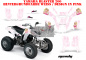 Preview: Mandy Background = White, Design color = Pink for Yamaha Blaster YFS 200