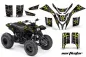 Preview: Northstar Background = Black, Design color = Yellow for Yamaha Blaster YFS 200