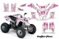 Preview: Butterfly Background = White, Design color = Pink for Yamaha Blaster YFS 200