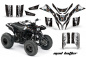 Preview: Mad-Hatter Background = Black, Design color = White for Yamaha Blaster YFS 200