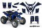 Preview: Meltdown Background = Blue, Design color = Black for Yamaha Blaster YFS 200