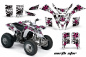 Preview: Northstar Background = White, Design color = Pink for Yamaha Blaster YFS 200