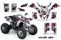 Preview: Northstar Background = White, Design color = Pink for Yamaha Blaster YFS 200
