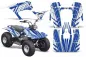 Preview: InLine Background = White, Design color = Blue for Yamaha Breeze 125 1989-2007