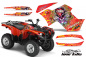 Preview: Ed-Hardy - LoveKills Rot für Yamaha Grizzly 700/550 2007-2014