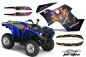 Preview: Ed-Hardy - Pirates Blau für Yamaha Grizzly 700/550 2007-2014