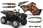 Preview: Firestorm Schwarz für Yamaha Grizzly 700/550 2007-2014