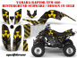 Preview: Meltdown Background = Black, Design color = Yellow for Yamaha Raptor YFM 660