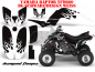 Preview: Diamond Flames Background = Black, Design color = White for Yamaha Raptor YFM 660