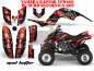 Preview: Mad-Hatter Background = Black, Design color = Red for Yamaha Raptor YFM 660