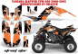 Preview: Street Star Orange for Yamaha Raptor YFM 660