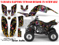 Preview: Ed-Hardy - LoveKills Black for Yamaha Raptor YFM 660