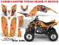 Preview: Ed-Hardy - LoveKills Orange for Yamaha Raptor YFM 660