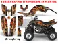 Preview: Firestorm Schwarz für Yamaha Raptor YFM 660