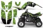 Preview: Reaper Grün Schwarz für Yamaha Raptor YFM 660