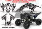 Preview: Urban Camo Schwarz für Yamaha Raptor YFM 700 2006-2012