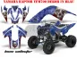 Preview: Bone Collector Blau für Yamaha Raptor YFM 700 2006-2012