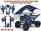 Preview: Dog Fighter Blau für Yamaha Raptor YFM 700 2006-2012