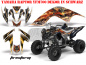 Preview: Firestorm Schwarz für Yamaha Raptor YFM 700 2006-2012