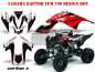 Preview: Carbon-X Rot für Yamaha Raptor YFM 700 2006-2012