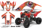Preview: Ed-Hardy - LoveKills Rot für Yamaha Raptor YFM 700 2006-2012