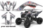 Preview: P40-Warhawk Silber für Yamaha Raptor YFM 700 2006-2012