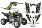 Preview: Toxicity Background = Black, Design color = Green for Yamaha Raptor YFM 700R 2013+