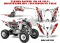 Preview: Mad-Hatter Background = White, Design color = Red for Yamaha Raptor YFM 700R 2013+