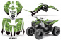 Preview: Reaper Grün für Yamaha Raptor 90 2009-2015