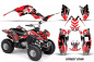 Preview: Street Star Rot für Yamaha Raptor 80