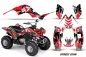 Preview: Street Star Rot für Yamaha Raptor 80