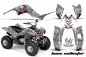 Preview: Bone Collector Silber für Yamaha Raptor 80