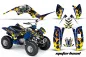Preview: Motorhead Blau für Yamaha Raptor 80