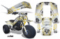 Preview: Luna Gelb für Yamaha Shaft DX 225 3 Wheeler 1983-1985