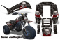 Preview: Bone Collector Schwarz für Yamaha Shaft DX 225 3 Wheeler 1983-1985