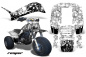Preview: Reaper Weiß für Yamaha Shaft DX 225 3 Wheeler 1983-1985
