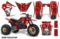 Preview: Bone Collector Rot für Yamaha Tri Z 250 3 Wheeler 1985-1986