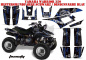 Preview: Toxicity Hintergrund = Schwarz, Designfarbe = Blau für Yamaha Warrior YFM 350