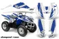 Preview: Diamond Race Background = White, Design color = Blue for Yamaha Wolverine 2006-2012