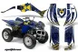 Preview: Meltdown Background = Blue, Design color = Yellow for Yamaha Wolverine 2006-2012