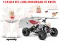 Preview: Mandy Background = White, Design color = Red for Yamaha YFZ 450R/SE 2009-2013