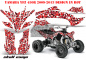Preview: Skull Camo Rot für Yamaha YFZ 450R/SE 2009-2013