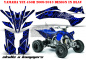 Preview: Skulls N Hammers Blau für Yamaha YFZ 450R/SE 2009-2013