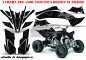 Preview: Skulls N Hammers Silber für Yamaha YFZ 450R/SE 2009-2013