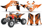 Preview: Torn Orange für Yamaha YFZ 450R/SE 2014+