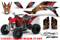 Preview: Ed-Hardy - Pirates Rot für Yamaha YFZ 450 2004-2008 & 2012-2014