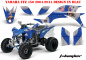Preview: T-Bomber Blau für Yamaha YFZ 450 2004-2008 & 2012-2014